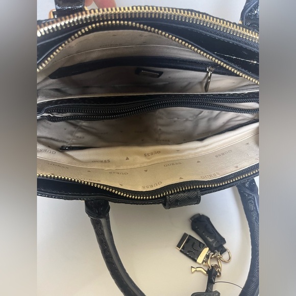 GUESS Adi Society Satchel - Picture 7 of 8